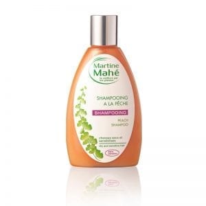 Shampoing-peche-martine-mahe Shampoing à la pêche doux et onctueux. Laisse les cheveux nourrit en profondeur et soyeux. Martine Mahé