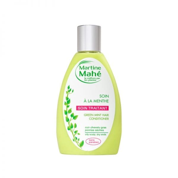 Soin à la menthe de Martine Mahé, après-shampoing soin